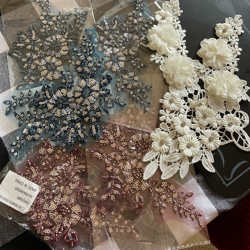 Dance costume Appliqués